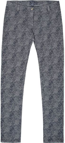 Reiss Animal Print Skinny Jeans - Lyst