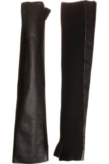 Alexander Wang Long Fingerless Gloves - Lyst