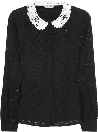 Aubin & Wills Eveleigh Lace Shirt - Lyst