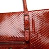 Balenciaga Papier Python Tote Bag in Brown - Lyst