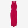 Diane Von Furstenberg Eileen V Neck Halter Dress in Red - Lyst