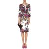 Erdem Irene Printed Silk Dress in Multicolor (floral) - Lyst