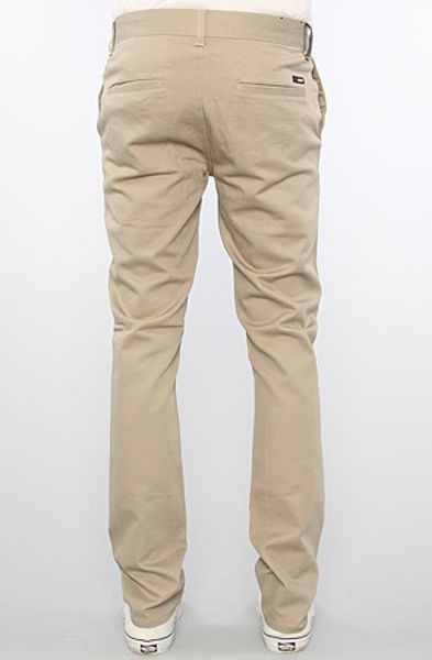 skinny fit chino pants