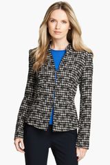 Lafayette 148 New York Prolific Houndstooth Macie Jacket