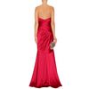 Marchesa Notte Marchesa Notte Strapless Evening Gown in Red - Lyst