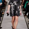 Oscar De La Renta Printed SilkFaille Dress in Black - Lyst