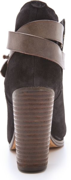 rag and bone grey booties