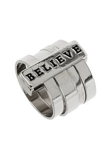 Topshop Believe Bar Ring - Lyst