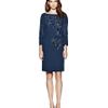 Tory Burch Issy Beaded Dress in Blue - Lyst