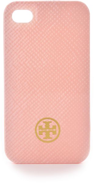 Tory Burch Printed Hard Shell Iphone 4 Case - Lyst
