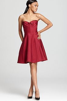 Z Spoke by Zac Posen Strapless Dress Ottoman - Lyst