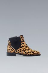 Zara Chelsea Print Ankle Boot