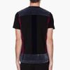 Christopher Kane Black Flock Panel Tshirt in Black for Men - Lyst