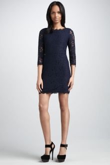 Diane Von Furstenberg Zarita Lace Dress  - Lyst