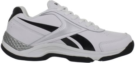 Reebok Reebok Mens Court Vision V Tennis Shoe in White for Men (white/black/ silver) | Lyst