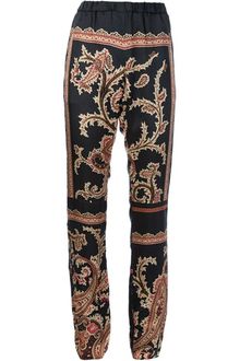 Sacai Paisley Print Trouser - Lyst