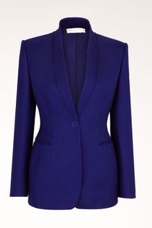 Stella McCartney Midnight Wool Twill Domiziana Jacket - Lyst