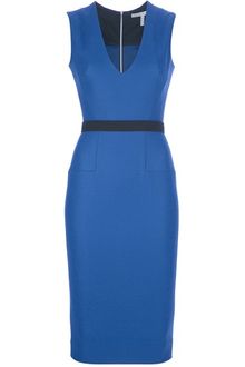 Victoria Beckham Sleeveless Dress - Lyst