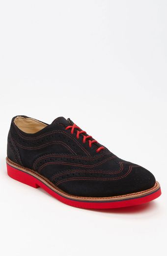 Walk-over Cambridge Midi Suede Wingtip - Lyst