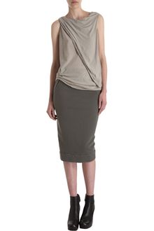 DRKSHDW by Rick Owens Drawstring Skirt - Lyst