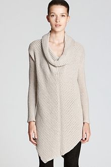 Helmut Lang Sweater with Uneven Hem - Lyst