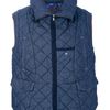 Vivienne Westwood Anglomania Life Quilted Gilet in Blue for Men - Lyst