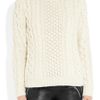 Joseph Cableknit Wool and Cashmere Blend Sweater in Beige - Lyst