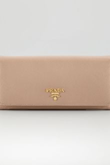 Prada Large Organizer Flapcontinental Wallet - Lyst