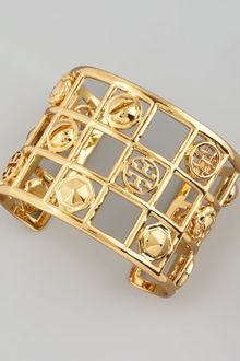 Tory Burch Labyrinth Frame Cuff - Lyst
