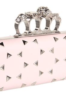 Alexander McQueen Knuckle Box Clutch Nappa Cachemire - Lyst