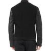 Alexander Wang Wool Blend and Nubuck Bomber Jacket in Black for Men - Lyst