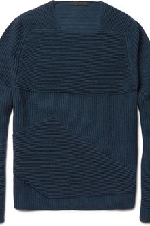 Alexander Wang Ottoman Ribbed Merino Wool Sweater - Lyst