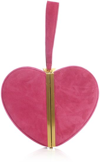 Diane Von Furstenberg Heart Box Clutch Bag - Lyst