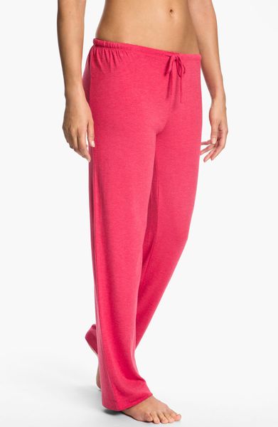 Dkny 7 Easy Pieces Pants in Purple (red delicious heather) - Lyst