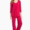 Dkny 7 Easy Pieces Pants in Purple (red delicious heather) - Lyst
