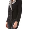 Elizabeth And James Jackson Pea Coat in Black - Lyst