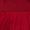 Giambattista Valli Drape Panel Dress in Red - Lyst
