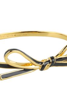Kate Spade Skinny Mini Bow Bangle - Lyst
