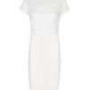 Mango Ladylike Embroidered Dress in White (off white) - Lyst