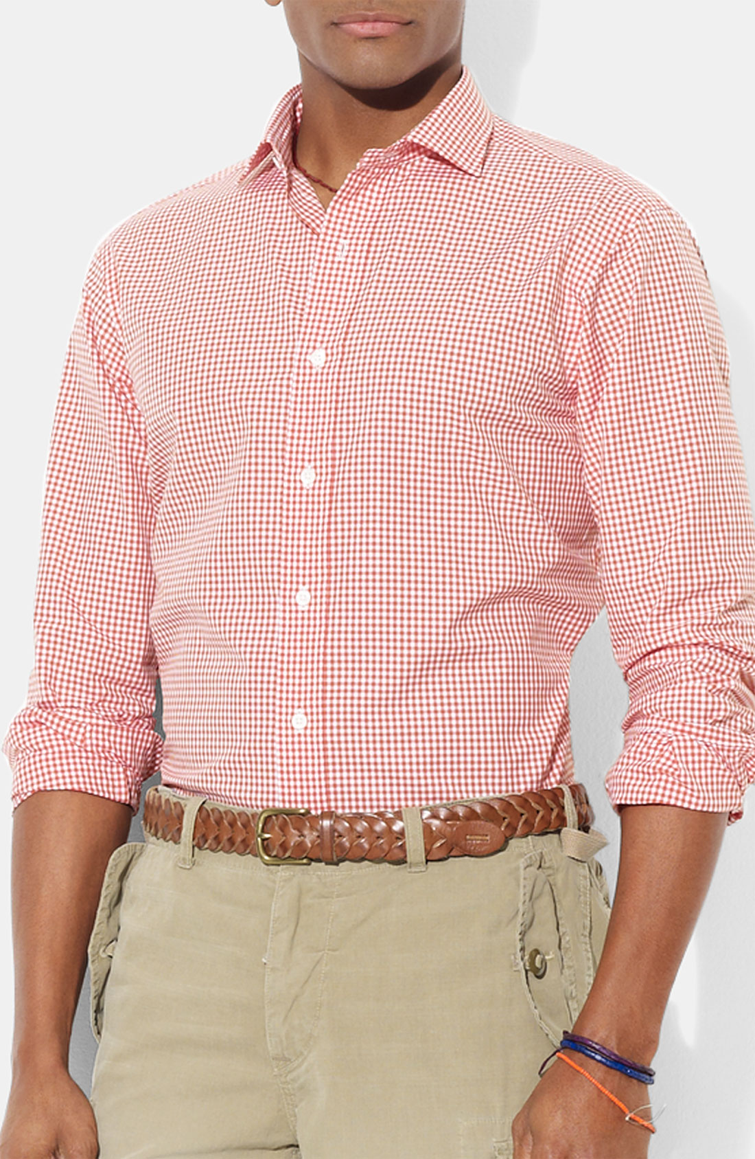 polo ralph lauren gingham poplin shirt