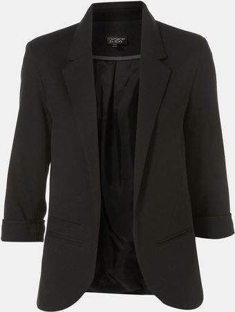 Topshop Monty Ponte Blazer - Lyst