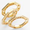 Tory Burch Audrina Logo Stack Rings in Gold - Lyst