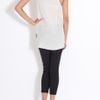3.1 Phillip Lim Silk Draped Neck Tank Top in White - Lyst