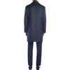 Fendi Removable Fur Collar Overcoat in Gray for Men (charcoal) - Lyst