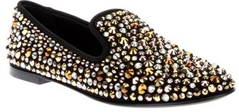 Giuseppe Zanotti Studded Loafer - Lyst