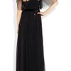 Gucci Sequined Tulle Gown in Purple (black) - Lyst