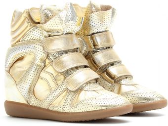 Isabel Marant Bird Wedge Sneakers - Lyst
