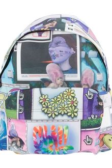 Jeremy Scott Collage Print Backpack - Lyst