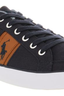 Ralph Lauren Bollingbrook Newport Navy Tan Exclexclusiveexclusive - Lyst