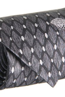 Versace Gated Diamond Medusa Tie - Lyst